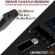 Micro USB-Voice-Recorder, 64GB bis 752 Std., VOX