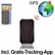 Mini-GPS-Tracker-Peilsender: Live-Ortung- wissen wo sich Personen oder Objekte befinden.