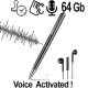 Kugelschreiber HD SPY-Recorder, 64GB, Voice-Activated