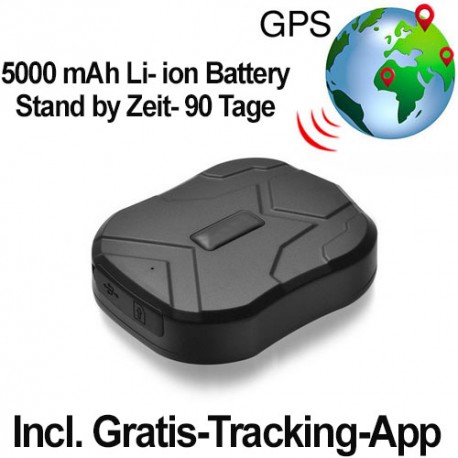 POWER Magnet GPS-Car-Tracker, Peilsender: Überwachung und lokalisierung für Auto, Motorrad, Mietfahrzeuge etc.