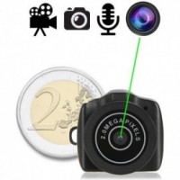 Micro Design & Full-HD- Micro Spy Kamera ( Bild-, Ton-, Video- Aufnahme), 32 Gb