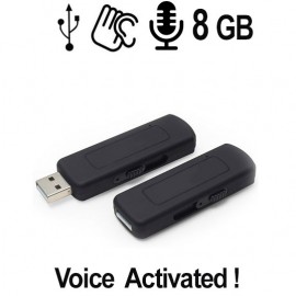 USB SPY-Recorder, Audiowanze (VAS) 8 GB