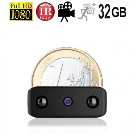 HD Ultra-MICRO SpyCam mit DVR. HD-Qualität mit 1280x720 Pixel